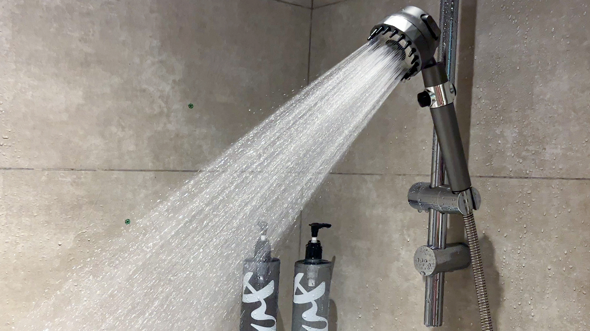 Ion Drops Filtered Shower Head with Handheld, High Pressure Water Flow Showerhead, with Shower Head Filter for Hard Water Boosting, with ON/OFF Switch and Rotatable Head - Amazon.com